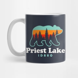 Priest Lake Idaho Camping Bear Spokane Washington Mug